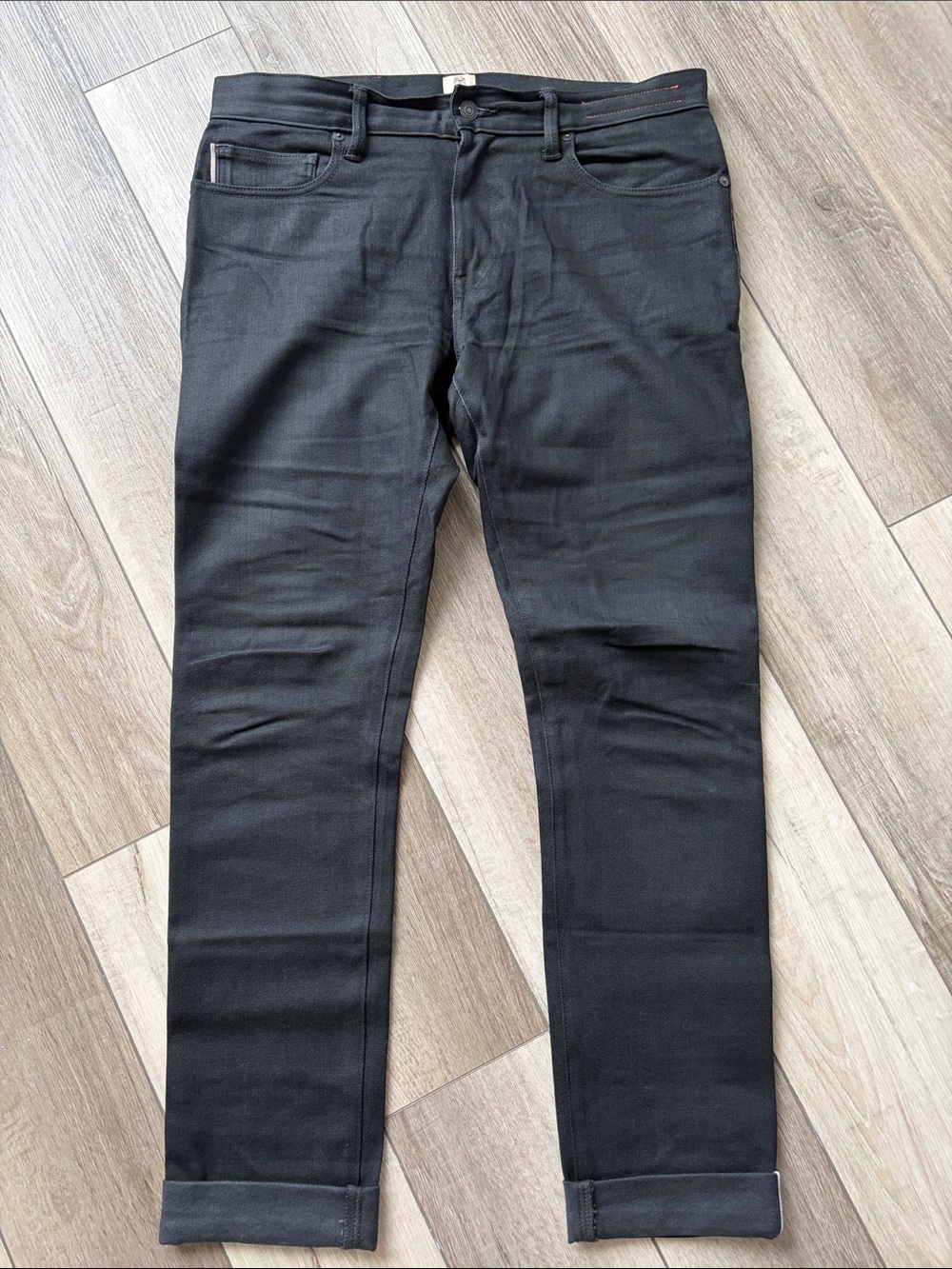 Men's Slim Black Jeans — Modern Stretch Fit